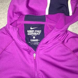 nike pro combat hoodie